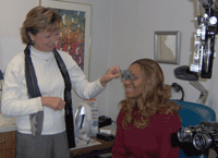 Dr. Taylor w/ patient